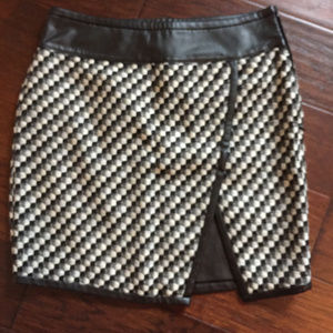 Leather and Boucle Banana Republic Mini